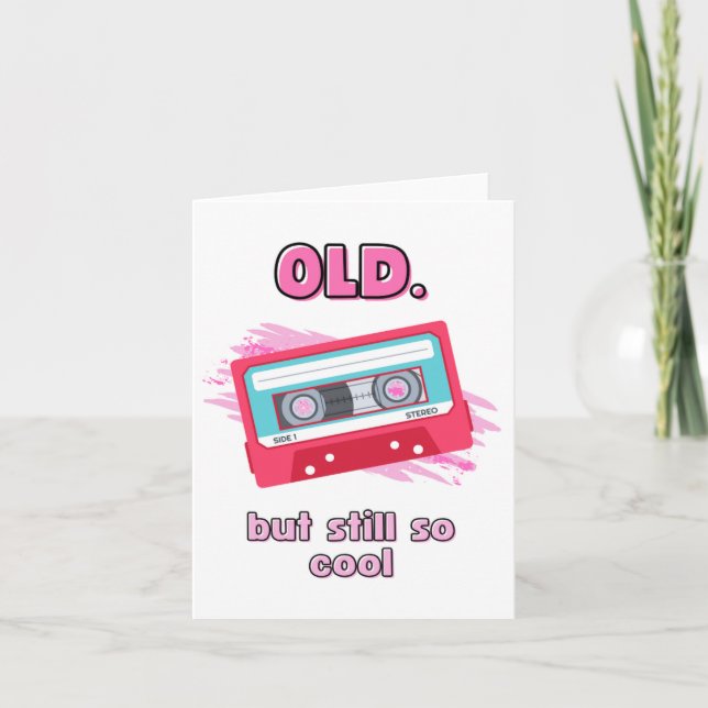 Carte d'anniversaire encore Cool (Devant)