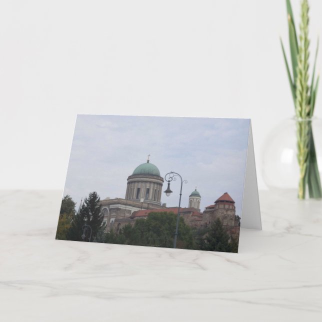 Carte d'anniversaire Esztergom Hongrie (Devant)