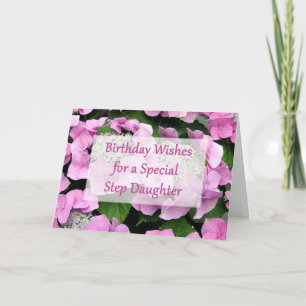 Carte d'anniversaire Etape fille