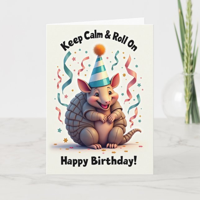 Carte d'anniversaire étoile en confettis (Devant)