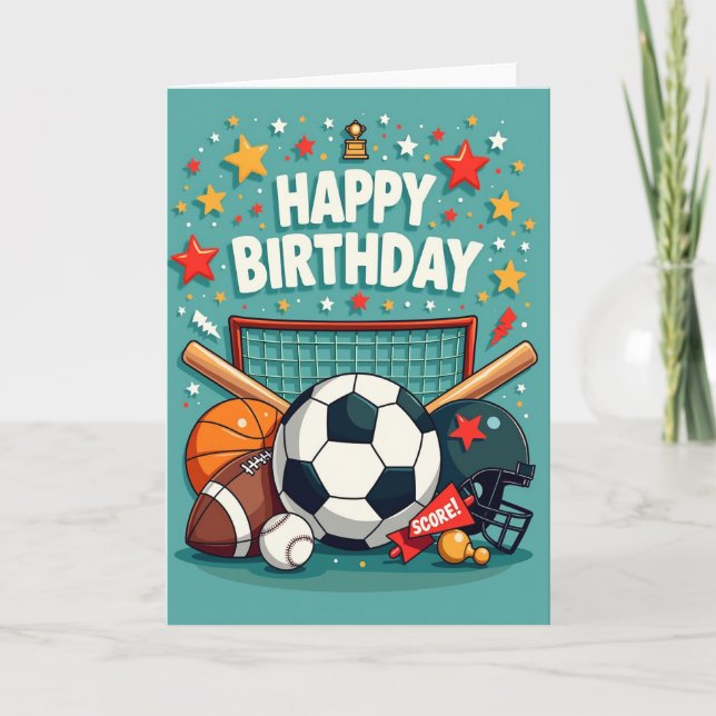 Carte d'anniversaire étoilée jubilatoire (Devant)