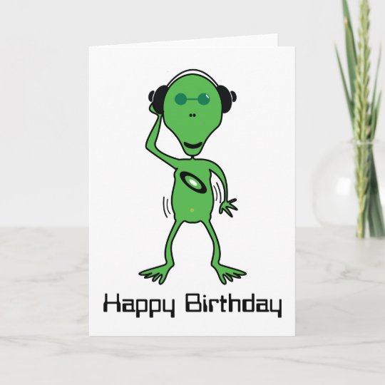 Carte D Anniversaire Etrangere Du Dj Zazzle Fr Carte D Anniversaire Etrangere Du Dj Zazzle Fr