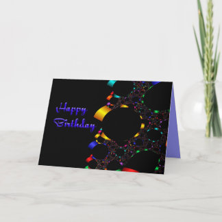 Carte d'anniversaire fâcheuse