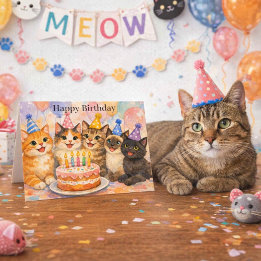 Carte d'anniversaire fantaisiste pour enfants avec