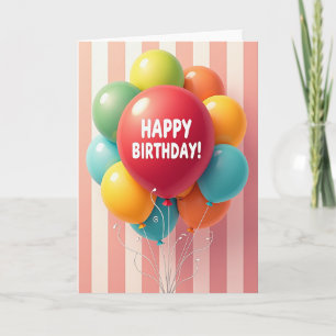 Carte d'anniversaire Festive Gleam