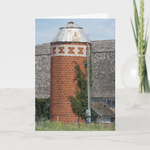 Carte d'anniversaire « Flagstaff Silo »