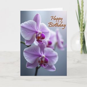 Carte d'anniversaire Fleur Délicate
