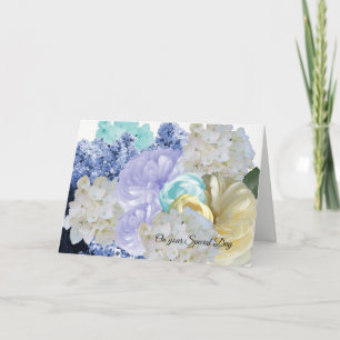 Carte d'anniversaire Fleurs de rêve