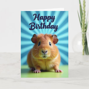 Carte d'anniversaire Fluffy Starburst
