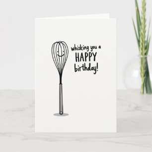 Carte d'anniversaire Fouet Fantaisiste