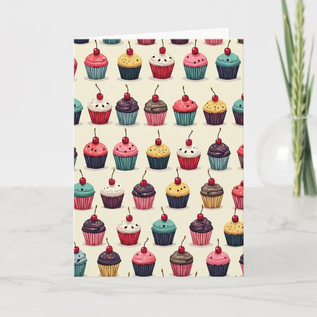 Carte d'anniversaire Frosted Treats (Devant)