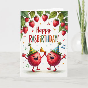 Carte d'anniversaire Fruit de fête