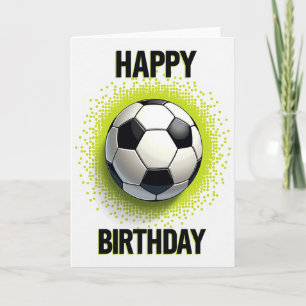 Carte d'anniversaire Geometric Burst
