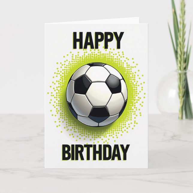 Carte d'anniversaire Geometric Burst (Devant)