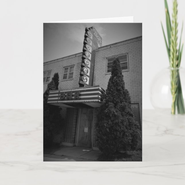 Carte d'anniversaire "GEORGES BAR" (Devant)
