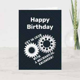Carte d'anniversaire Get In Gear