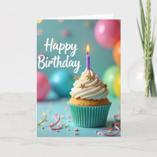 Carte d'anniversaire Glimmer Star