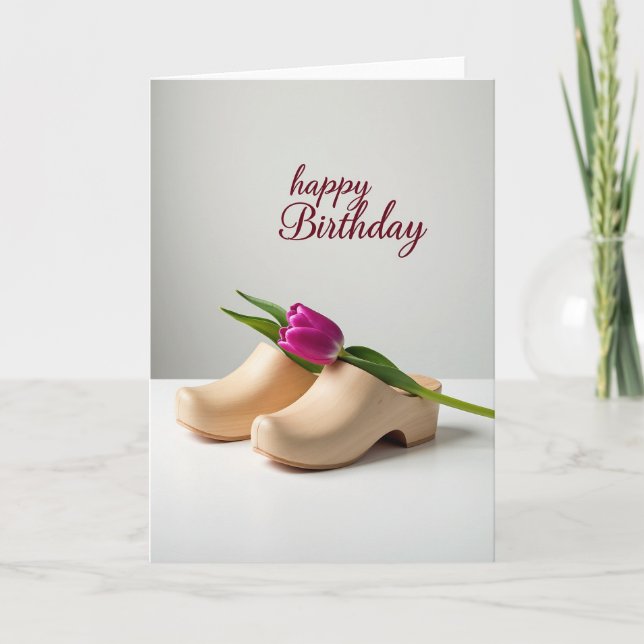 Carte d'anniversaire Grain Naturel (Devant)