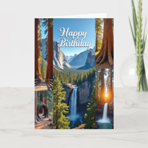 Carte d'anniversaire Grande Montagne