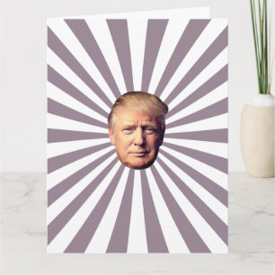 CARTE D'ANNIVERSAIRE GRANDE VICOIRE DE TRUMP