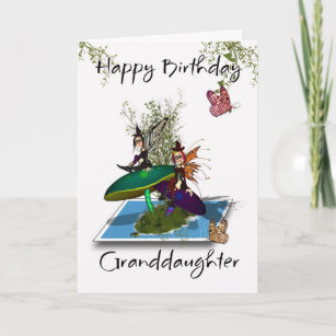 Carte d'anniversaire Grandgirl - Fées gothiques mi