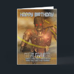 Carte d'anniversaire Great Grandson avec Cyborg -<br><div class="desc">Carte d'anniversaire Great Grandson avec Cyborg - Robot moderne</div>