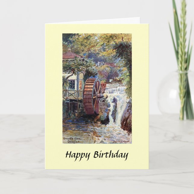 Carte d'anniversaire - Groupement Glen, Douglas, I (Devant)