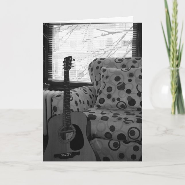 Carte d'anniversaire "Guitare d'Oak Grove" (Devant)