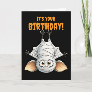 Carte d'anniversaire Halloween