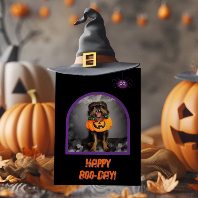Carte d'anniversaire Halloween heureuse (Créateur téléchargé)