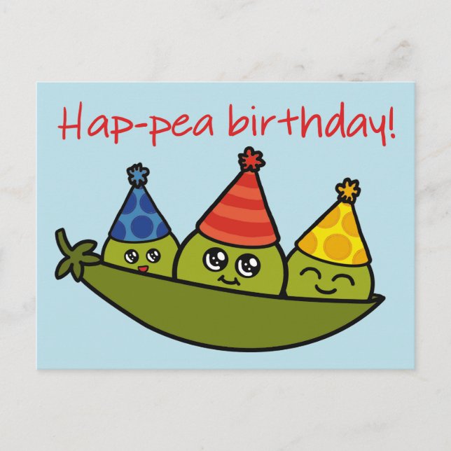 Carte d'anniversaire Happea - carte postale amusan (Devant)