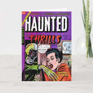 Carte d'anniversaire "Haunted Thrills"