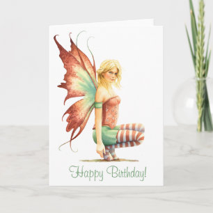 Carte d'anniversaire "Hawthorn Fairy"