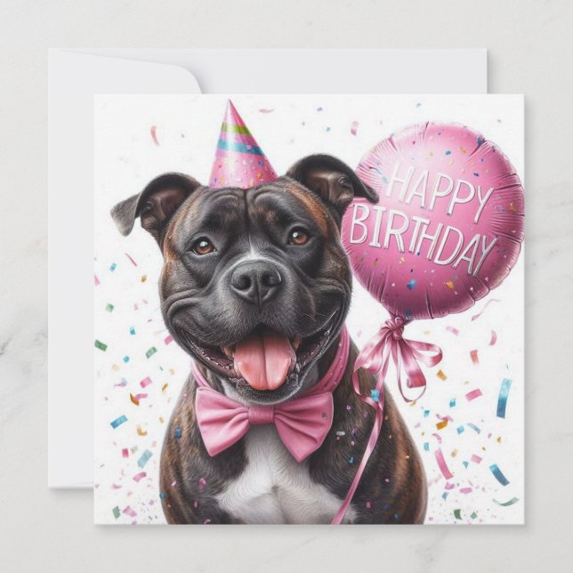 carte d'anniversaire heureuse (Devant)