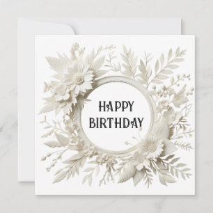 carte d'anniversaire heureuse