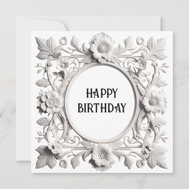 carte d'anniversaire heureuse (Devant)