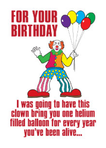 Cartes Clown D Anniversaire Zazzle Fr