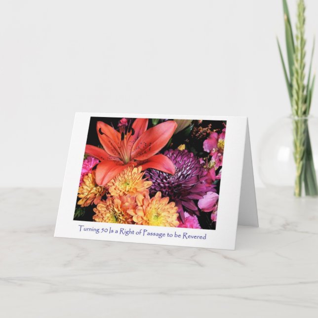 Carte d'anniversaire humoristique de Diva pour les (Devant)