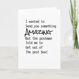 Carte d'anniversaire humoristique Extraordinaire