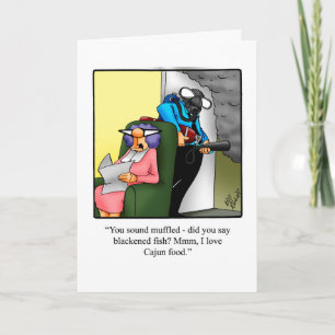 Carte d'anniversaire humoristique pour elle