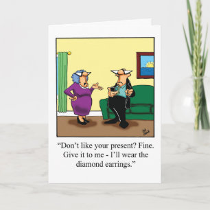 Carte d'anniversaire humoristique pour homme