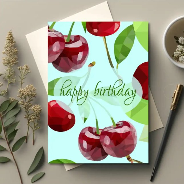 Carte d'anniversaire illustrative de Marian Cherry (Créateur téléchargé)