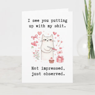 Carte d'anniversaire impertinente pour femme, cart