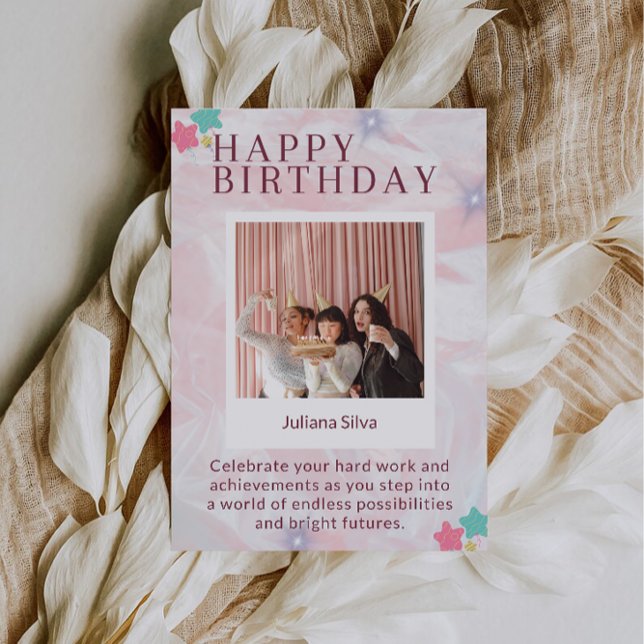 Carte d'anniversaire imprimable (Printable Happy Birthday Card)