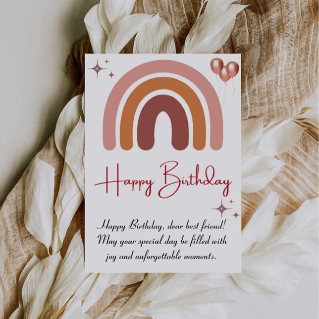 Carte d'anniversaire imprimable joyeux anniversair (Printable Happy Birthday Card)