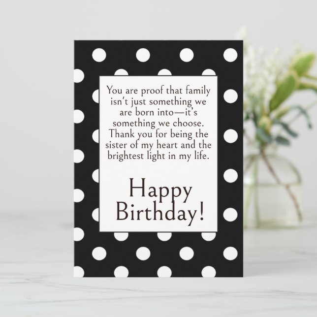 Carte d'anniversaire imprimable pour âme sœur, Mei (Debout devant)
