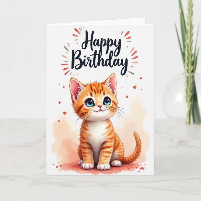 Carte d'anniversaire Innocent Chatton (Devant)
