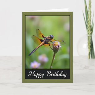 Carte d'anniversaire Insecte de la Nature