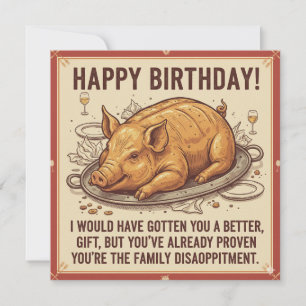 Carte d'anniversaire insulaire