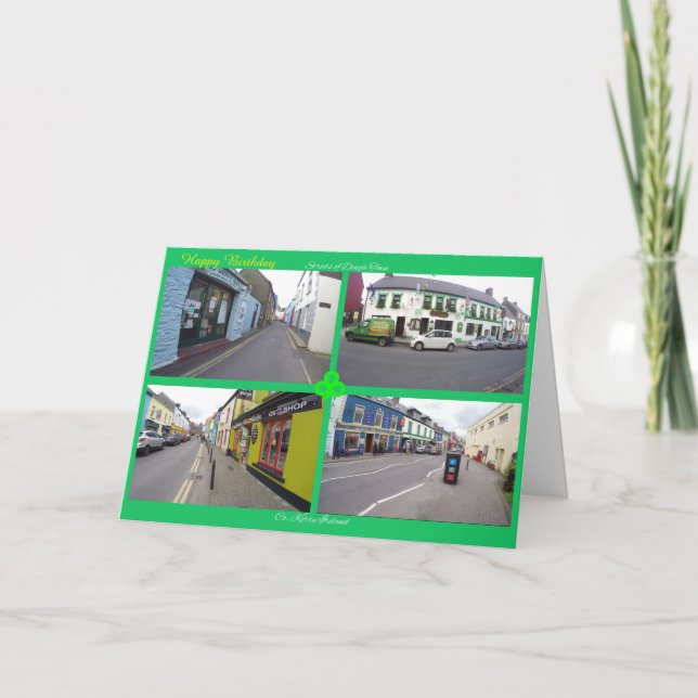 Carte d'anniversaire irlandais (Devant)